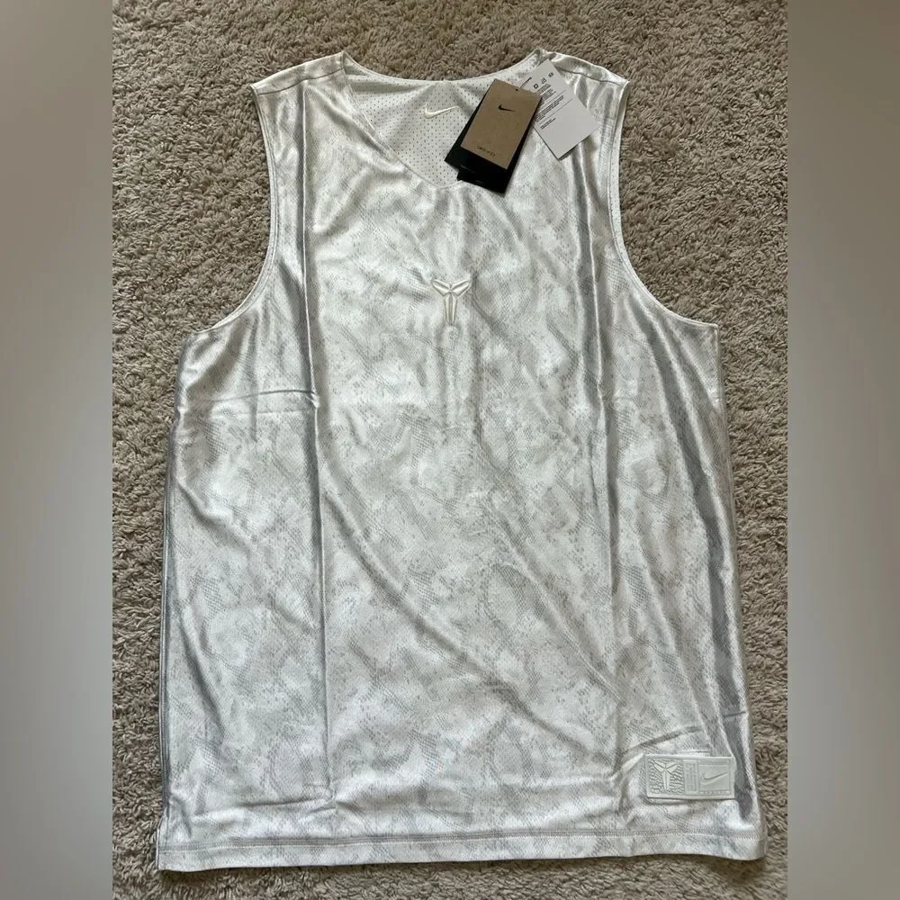 Nike Kobe Dri-FIT White Reversible Jersey
